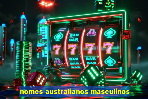 nomes australianos masculinos